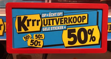 kruidvat uitverkoop